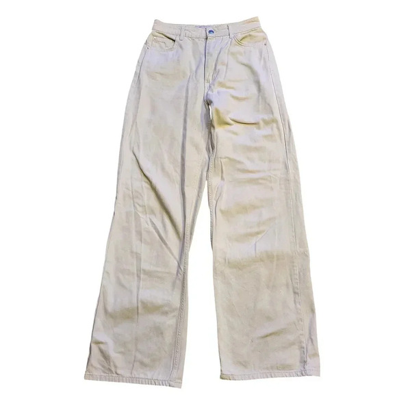 Adalae New Look Kind Wide Leg off white jean - Picture 3 of 6